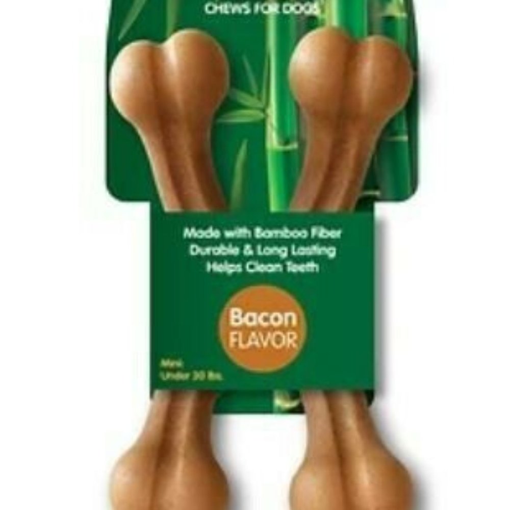 bamboos Bacon Flavor Mini Bamboo Chew for Dogs